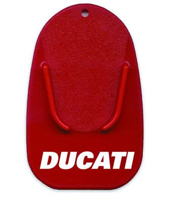 Ducati plade til Støtteben - Rød